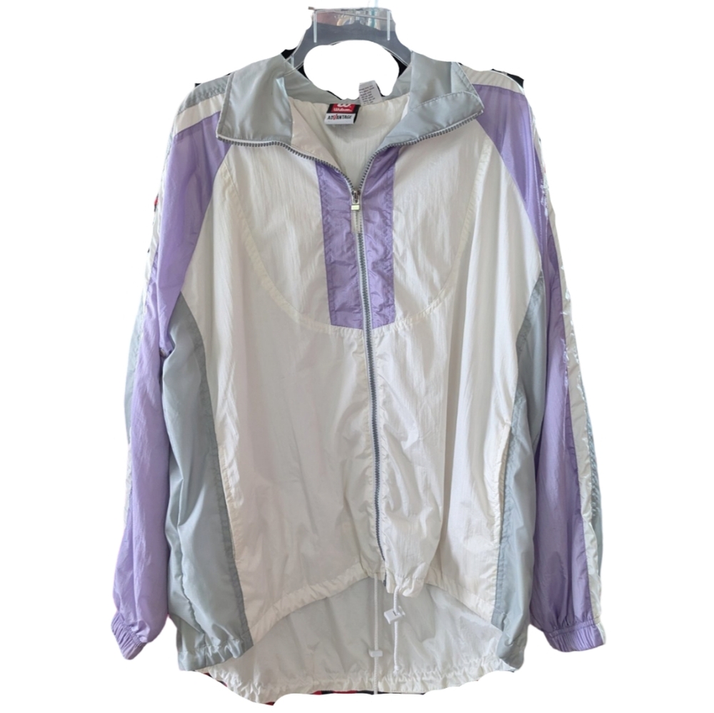 Wilson Advantage Full Zip Windbreaker Sz Large